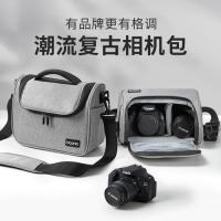 ราคา กระเป๋ากล้อง Digital SLR Lens Micro Single Camera Shoulder Bag เหมาะสําหรับ Canon Nikon Sony Micro Fuji Lycra (26993987629)