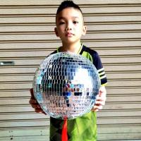 ราคา ลูกกระจก โมบายลูกแก้ว ลูกเเก้วบอลห้อย โมบายคริสตัล แก้ฮวงจุ้ยสะท้อนสิ่งไม่ดี สลายพลังร้าย(พร้อมส่ง) (17513476510)