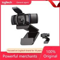 ราคา [NEW] Logitech C920e คอมพิวเตอร์หลักสูตรออนไลน์ถ่ายทอดสด 1080p กล้องแบบมีสายเครือข่ายความละเอียดสูงพร้อมฝาปิดความเป็นส่ว (27941318504)