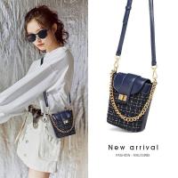 ราคา กระเป๋าสะพายข้าง สายโซ่ทอง (8612749058)