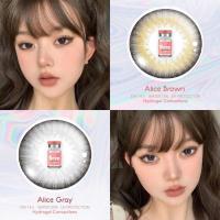 ราคา คอนแทคเลนส์ - รุ่น Alice (Rozelens)Size : Mสี : Brown / Gray (48105052983)