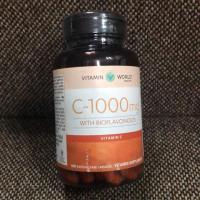 ราคา Exp 02/22 Vitamin World C1000 mg สินค้าพร้อมส่ง ขนาด100เม็ด (5637859109)