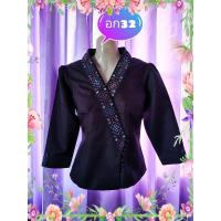 ราคา เสื้อไหมลาว​ ไหมม่อนลาว​รอบอก32 (8848377658)