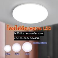 ราคา โคมซาลาเปา ไฟติดเพดาน 24W 36W 48W LED ทรงกลม สำเร็จรูปพร้อมหลอด แสงสีขาว Daylight 6500K แบรนด์แท้ มีรับประกัน1ปี (47604430005)