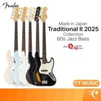 ราคา Fender Made in Japan Traditional II 2025 Collection, 60s Jazz Bass เบสไฟฟ้า เบส (44114487154)