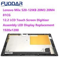 ราคา Lenovo Miix 520-12IKB 20M3 20M4 81CG for 12.2 LCD Touch Screen Digitizer Assembly LED Display Replacement 1920x1200 (16584561875)