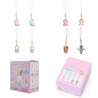 ราคา (พร้อมส่ง/ระบุตัว) พวงกุญแจห้อยโทรศัพท์ คิตตี้ Hello Kitty Mascot Strap Box Fantasy Collection (27184346649)