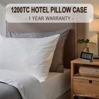 ราคา 1200ทีซี ปลอกหมอนโรงแรม คุณภาพสูงผ้าฝ้าย 100% สบายปลอกหมอนโรงแรมออกแบบปลอกหมอนปลอกหมอนปลอกหมอนปลอกหมอน 头套 (40825857756)