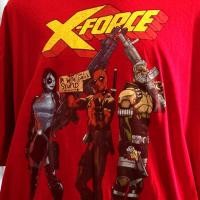 ราคา X-FORCE (Marvel) เสื้อยืด มือ 2 ลายสวย (19287650130)