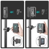 ราคา Zzz V Lock แผ่นอะแดปเตอร์ V-Mount สําหรับกล้องวิดีโอ Streamlining (47053934969)