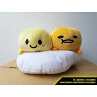 ราคา ตุ๊กตาไข่ขี้เกียจ Gudetama แบบคู่ ไซส์ XL ขนาด 40 cm ของแท้จาก Sanrio (ลิขสิทธิ์แท้จากญี่ปุ่น) (1250865210)