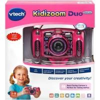 ราคา กล้องพร้อม MP3 และเกมส์และหูฟัง VTech Kidizoom Duo 5.0 Deluxe Digital Selfie Camera with MP3 Player and Headphones, Pink (24358042867)
