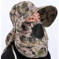 ราคา หมวกผ้าคลุมหน้า VISOR ลายพราง (43551549894)