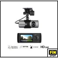 ราคา กล้องติดรถยนต์ R300 HD DVR 2 เลนส์หน้าหลัง+ระบบนำทาง GPS (1188165637)
