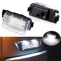 ราคา 2 ชิ้น LED ป้ายทะเบียนหมายเลขโคมไฟสําหรับ Nissan Versa Pulsar Livina GTR R35 Cube 350Z Z33 370Z Z34 Leaf Sentra (49953560197)