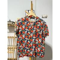 ราคา เสื้อฮาวาย ดีเทลลายสัปรด แบรนด์ Pacific union มือ2 (25905465536)