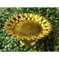 ราคา พานนกยูง 18 cm พานสวย (16826121979)