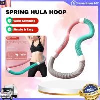 ราคา MY การจัดส่งWeighted Spring Fitness Hula Hoop เผาผลาญไขมันเอว Shaping เครื่องมือออกกําลังกาย Gelang Hula Berat Latihan (53454901862)