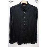 ราคา Paul Smith LONDON แท้ เสื้อเชิ๊ตแขนยาวสีดำ (1675724186)
