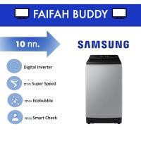 ราคา Samsung เครื่องซักผ้าฝาบน ความจุ 10 กิโลกรัม รุ่น WA10CG4545BYST (สีเทา) (25600444707)