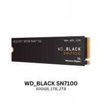 ราคา WD BLACK SN7100 500GB, 1TB, 2TB SSD M.2 2280 NVMe PCIe Gen4 x4 (WD BLACK) (51955424008)