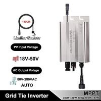 ราคา Mppt 500W 600W 700W Micro grid tie อินเวอร์เตอร์ mppt พลังงานแสงอาทิตย์สมาร์ท microiner DC 18-50V AC 120V 240V Limiter Sensor home (28909477951)