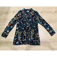 ราคา เสื้อคลุม cc oo แท้ ลายดอกไม้สีกรม (22226599172)