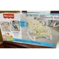 ราคา Fisher Price Sanrio Baby Infant Toddler Rocker Bouncer 3 Way ฟิชเชอร์ ไพรส์ ซานริโอ้ เปลนอนเด็กทารก ปรับได้ 3 แบบ (20526938907)