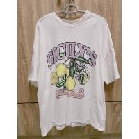 ราคา เสื้อยืด Oversize แบรนด์ H & M (24254931140)