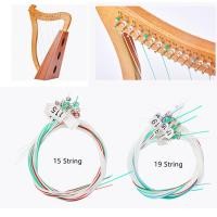 ราคา ⭐ BIG DISCOUNTS ⭐ Lyre Harp Nylon String Replacement 15/16/19/21/24 STrings Lyre-Brass Strings-Set[BABYHOOD-TH] (22566849255)