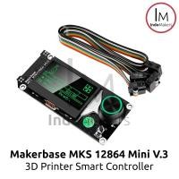 ราคา Makerbase MKS 12864 Mini V.3.0 3D เครื่องพิมพ์ตัวควบคุมอัจฉริยะ (26387940998)