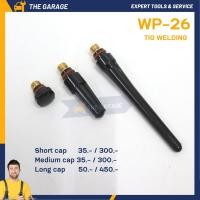 ราคา อะไหล่งานเชื่อม อะไหล่ปืนเชื่อมทิก WP-26 SHORT MEDIUM LONG CAP (19890151935)