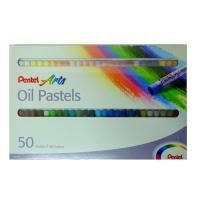 ราคา สีชอล์ก 50 สี ตรา Pentel Oil Pastels PHN-50AS (2196796231)