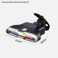 ราคา ไฟหน้าและไฟท้ายจักรยาน wellknownnicedg ใช้พลังงานแสงอาทิตย์ หลอดไฟ COB ส่องสว่าง 7 โหมด มีไฟท้าย LED กันน้ำ (51806875369)