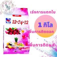 ราคา ปุ๋ยกระทิงลูกโลกสูตร 12-24-12 เร่งการแตกใบ เพิ่มการติดดอก เพิ่มการติดผล 1 กิโลกรัม (9659652160)
