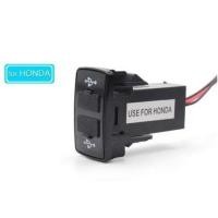 ราคา ช่องต่อ USB 2 ช่อง ตรงรุ่น HONDA City CRV Civic Accord (25213114888)