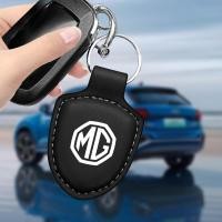 ราคา 1pcs พวงกุญแจรถพิมพ์โลโก้รถผู้ถือกุญแจหนังหัวเข็มขัดสําหรับ MG ZS GS 5 Gundam 350 อะไหล่ TF GT 6 (41502874064)