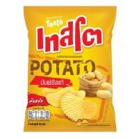 ราคา Tasto original เทสโต มันฝรั่งแท้ แผ่นหยัก 52 gram (2102780538)