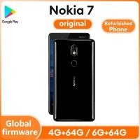 ราคา ❤ Re-Furbished Phone Original For Nokia 7 Android Smartphone Dual Sim 4Gb/6Gb RAM 64Gb ROM Snap (40162442720)