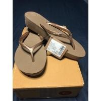 ราคา ฮาวายานัส ของแท้มือ 1 havaianas ไฮยิว สีทอง size 37-38 ยาว 23.5-24cm (5385912853)