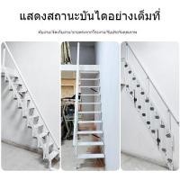 ราคา บันไดยืดหดติดตั้งด้านข้าง บ้านแบบติดผนังแบบลอฟท์ บันไดพับได้ ติดผนัง บันไดลอฟท์สำหรับโรงรถอพาร์ตเมนต์ PWXE 282W (45856122556)