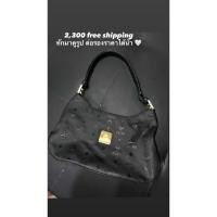 ราคา (SALE) MCM กระเป๋าคล้องไหล่ แท้ วินเทจ สีดำ สภาพดี (46506993234)