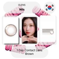 ราคา คอนแทคเลนส์ Olens Nils Daily Brown (57900054230)