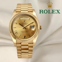 ราคา นาฬิกาข้อมือ Rolex Rolex Day-Date 18K Yellow Gold Champagne M228238-0006 พร้อมส่ง (54355663130)