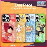 ราคา เคสแม่เหล็ก IMD One Piece สําหรับ iPhone 16 Pro Max/16 Pro/16 รวมทุกอย่างกันกระแทกฝาครอบป้องกัน (26923457769)