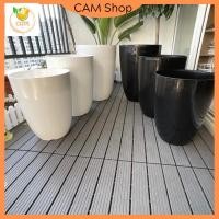 ราคา [พร้อมจาน] กระถางระเบิดปลูกดอกไม้และไม้ประดับกระถางต้นไม้พลาสติกขนาดใหญ่เลียนแบบพอร์ซเลนกระถางพลาสติกสํานักงานกระถางต้นไม้ (26872517909)