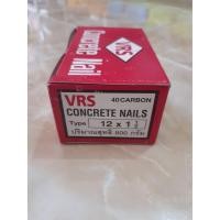 ราคา ตะปูคอนกรีต 1.5 นิ้ว (12x1 1/2") ยี่ห้อVRS ยกกล่อง 800 กรัม มีมาตรฐาน มอก. (6939065295)