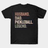 ราคา เสื้อยืด Vintage Pickleball Funny Husband Dad Legend Vintage Father's Day T-Shirt แท้ Cotton 100% (44414995155)