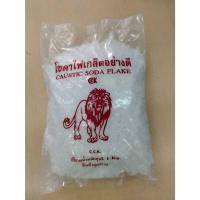 ราคา โซดาไฟเกล็ดอย่างดี โซดาไฟ เกล็ดโซดาไฟ สินค้าคุณภาพ คุณภาพเยี่ยม น้ำหนัก 1 กก. เต็ม ตราสิงโต CK (24015108494)