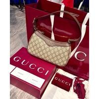 ราคา Used once Gucci Ophidia small shoulder bag แท้ % (29286353496)